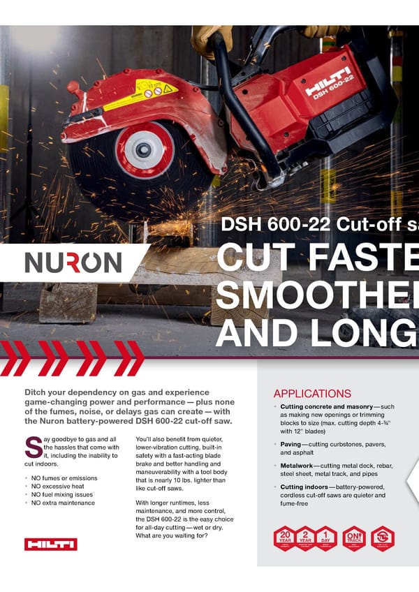 Nuron Special Edition Innovation Magazine US | Hilti - Page 12