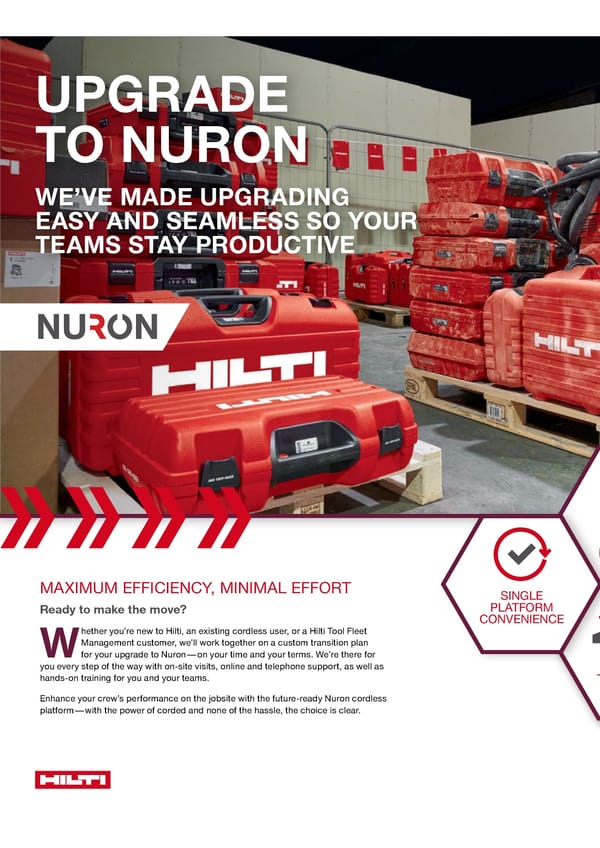Nuron Special Edition Innovation Magazine US | Hilti - Page 42