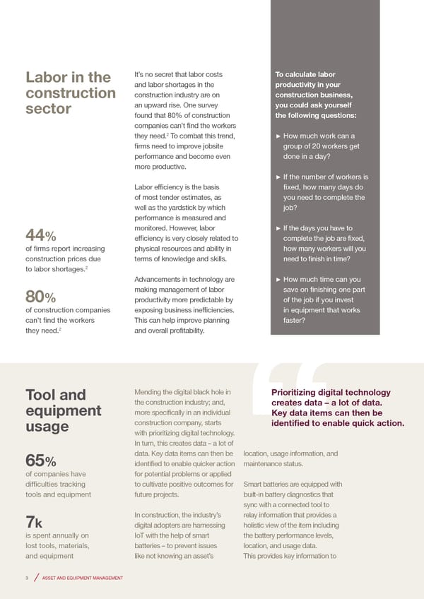 The Digital Black Hole: Impacting the Construction Industry - Page 3